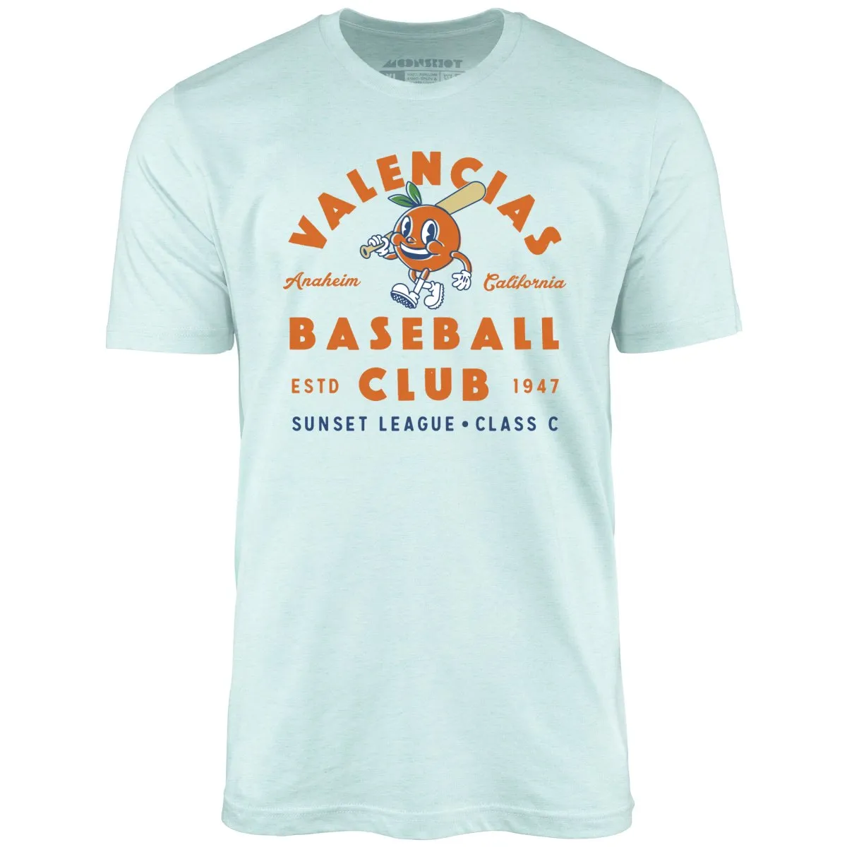Anaheim Valencias - California - Vintage Defunct Baseball Teams - Unisex T-Shirt