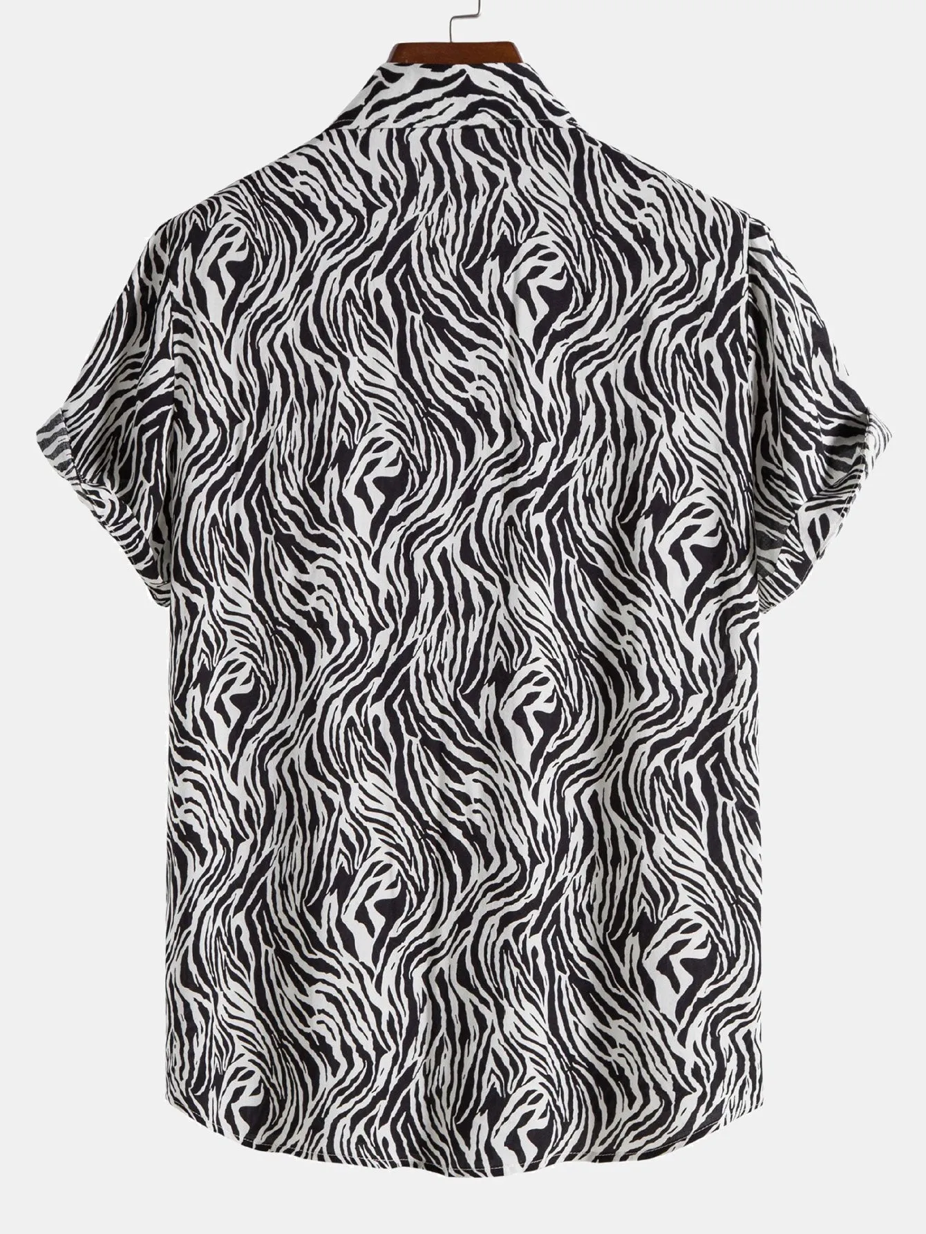 Animal Texture Cotton Shirts
