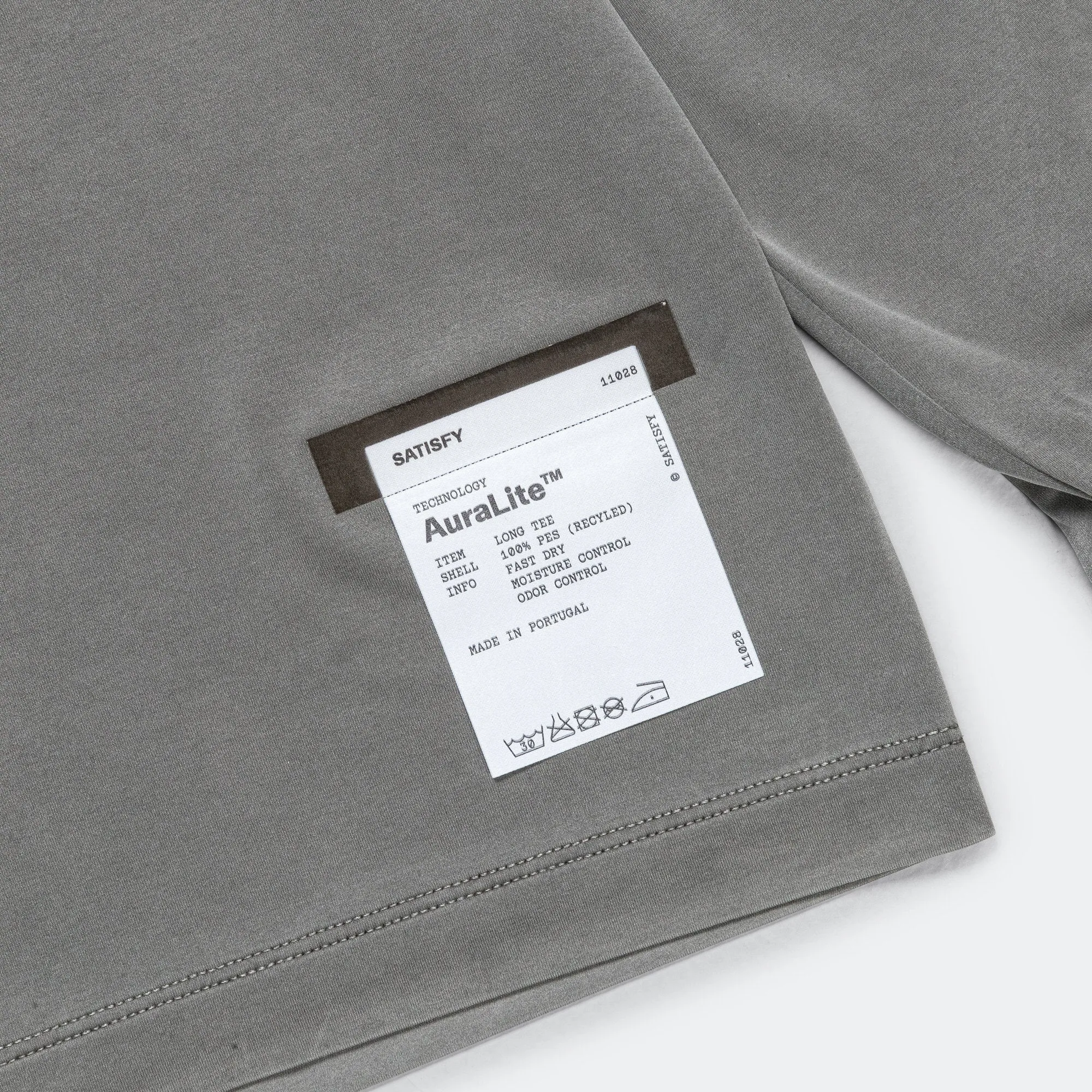 AuraLite™ Long Tee - Mineral Graphite