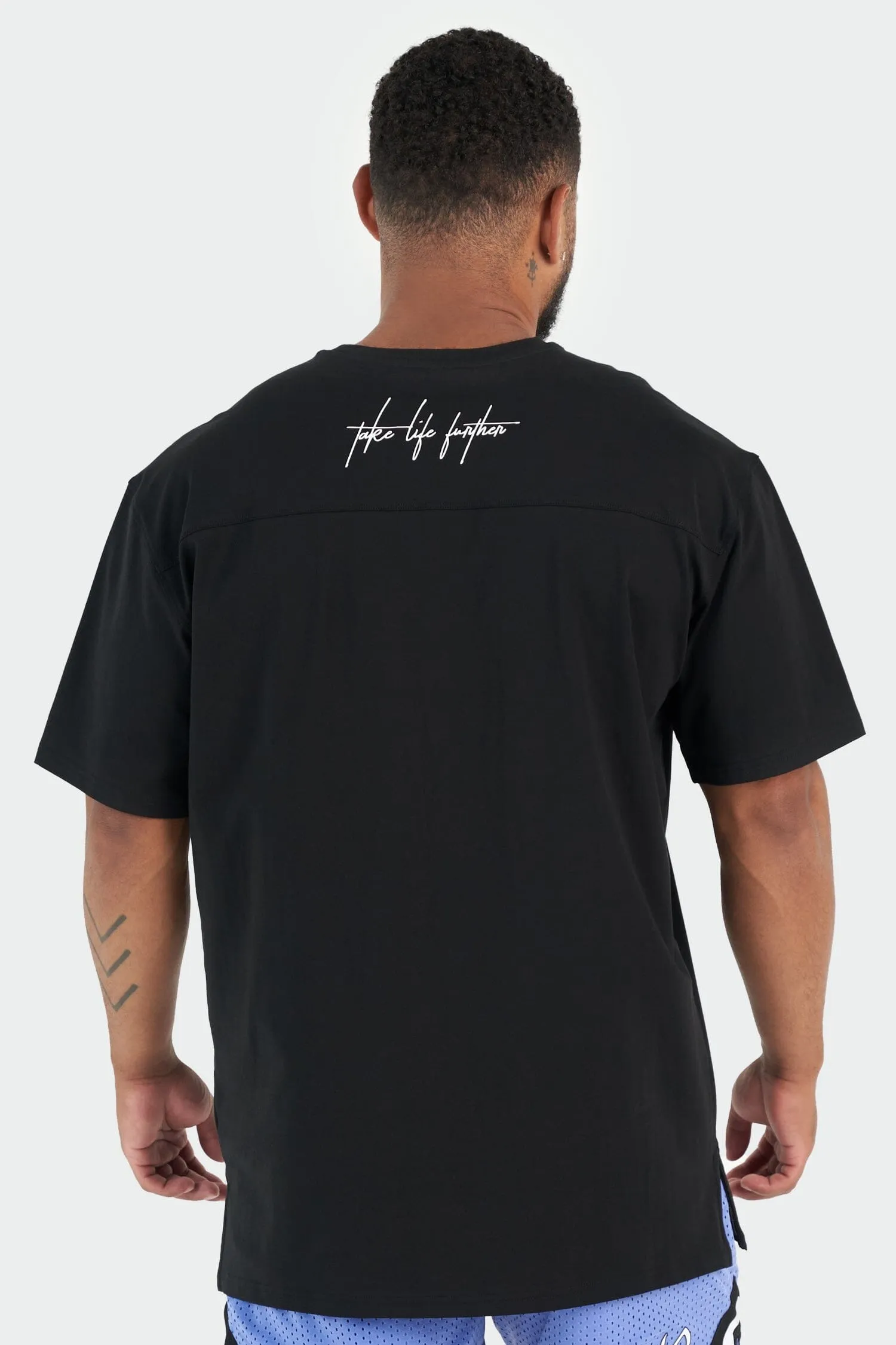 Back Script Oversized Tee