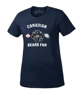Bears Fan Ladies Dri-Fit T-Shirt with Printed Logo