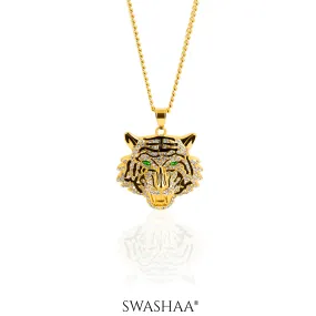 Birendra 18K Gold Plated Men's Chain Pendant
