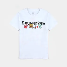 Boys Cotton Jersey T-Shirt H/S Sponge Bob