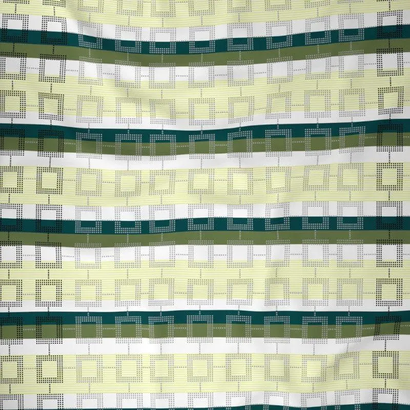 Bredon Stripes Bedsheet - Green