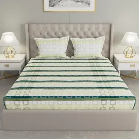 Bredon Stripes Bedsheet - Green