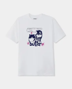 Butter Goods - Upside Down T-Shirt - White