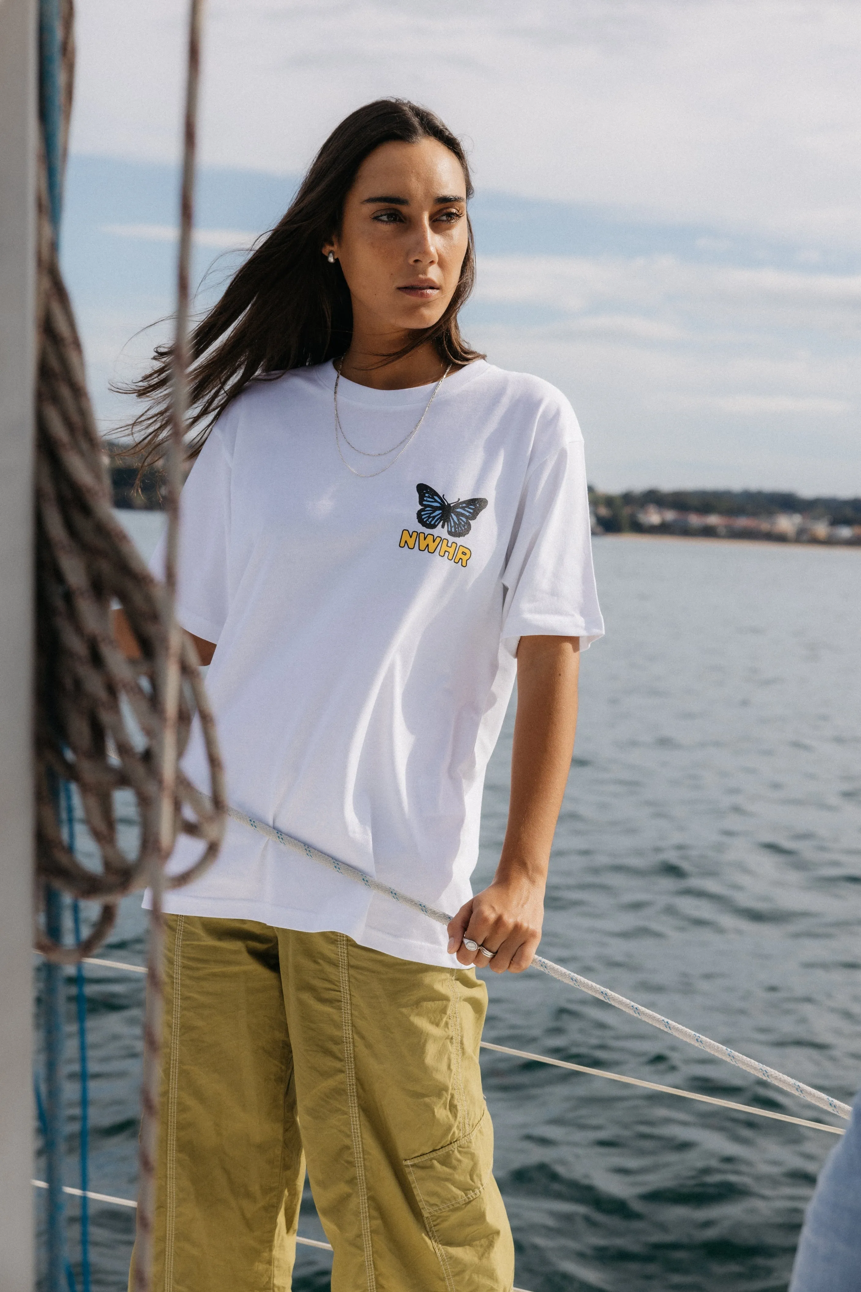 Butterfly T-Shirt White