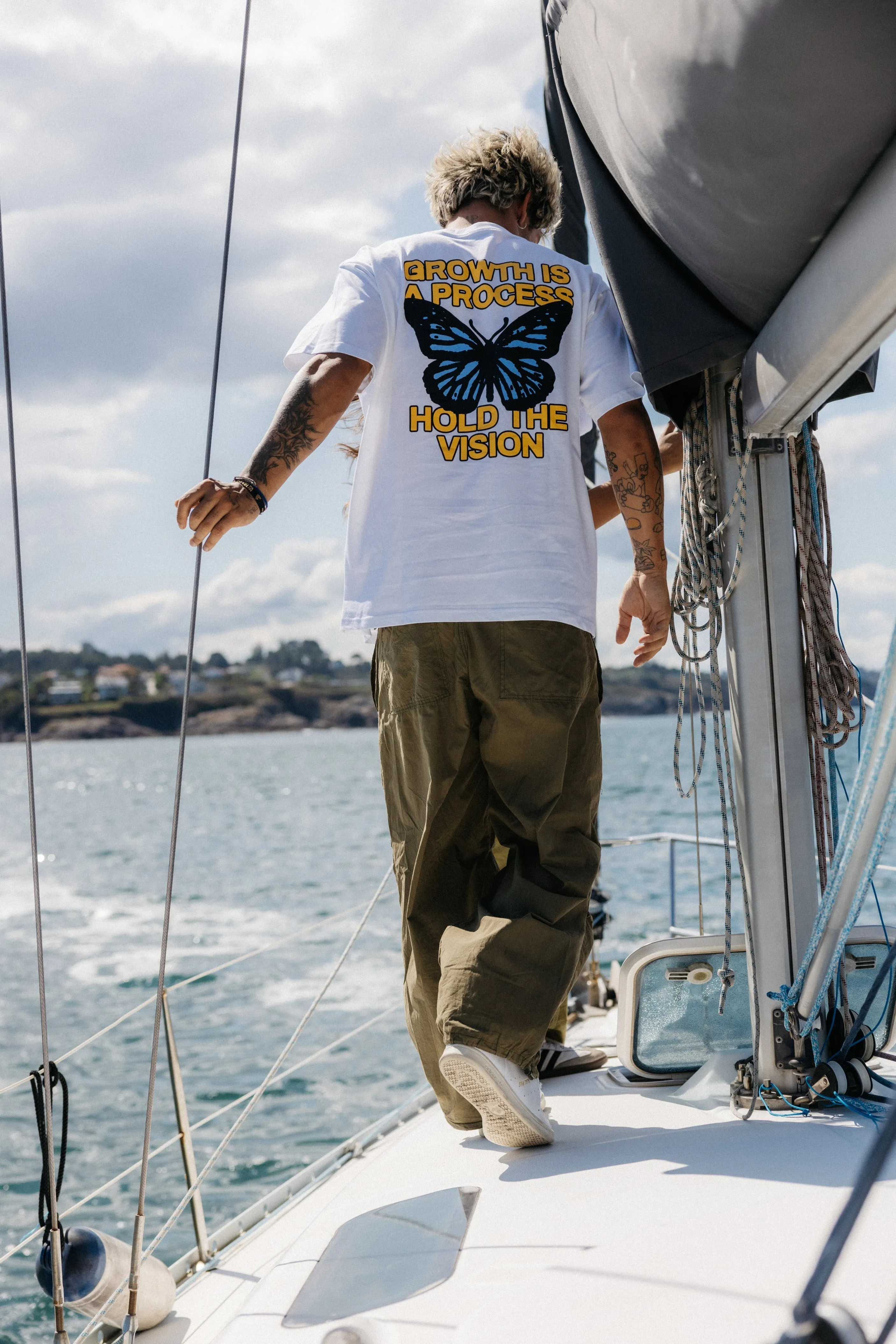 Butterfly T-Shirt White