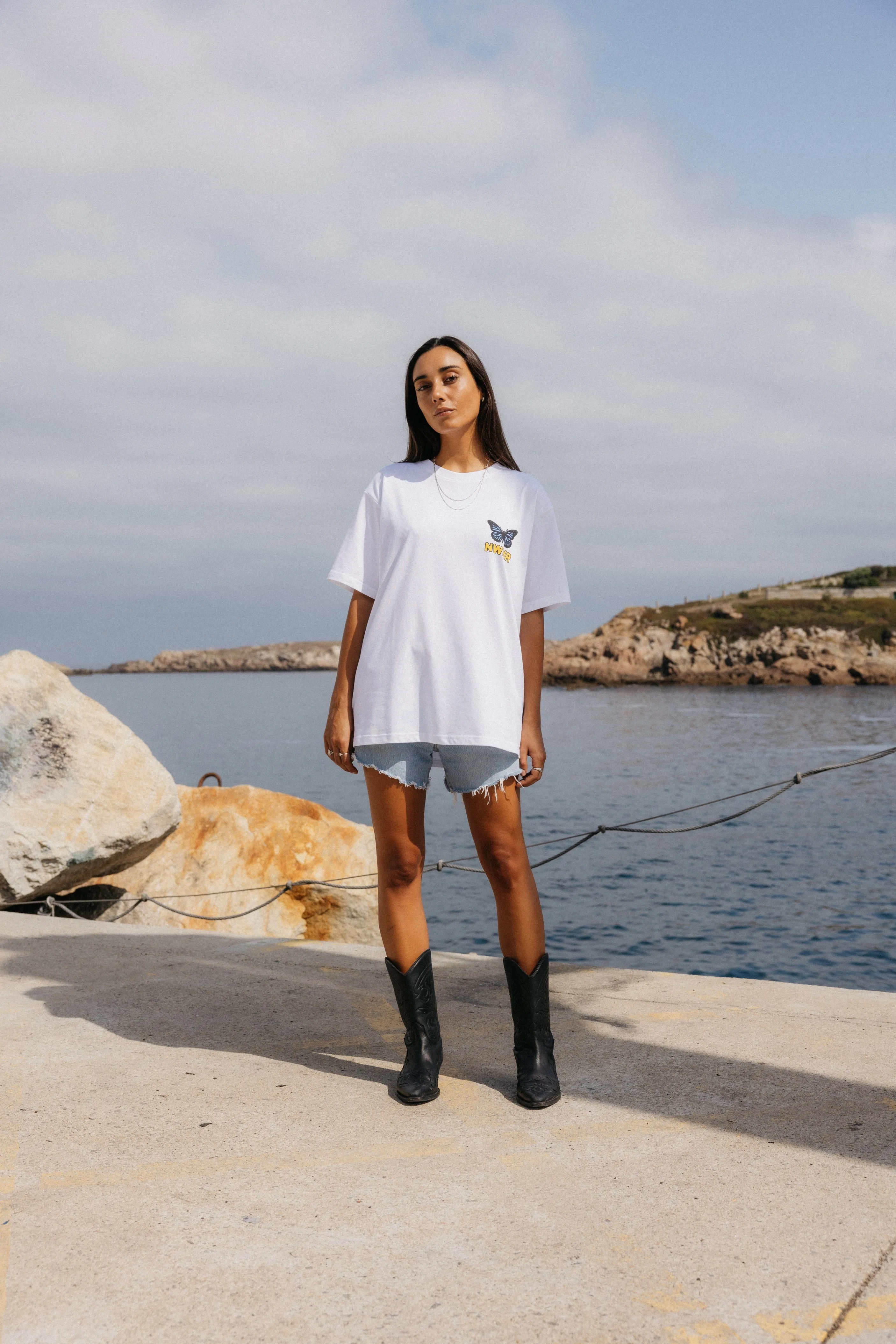 Butterfly T-Shirt White