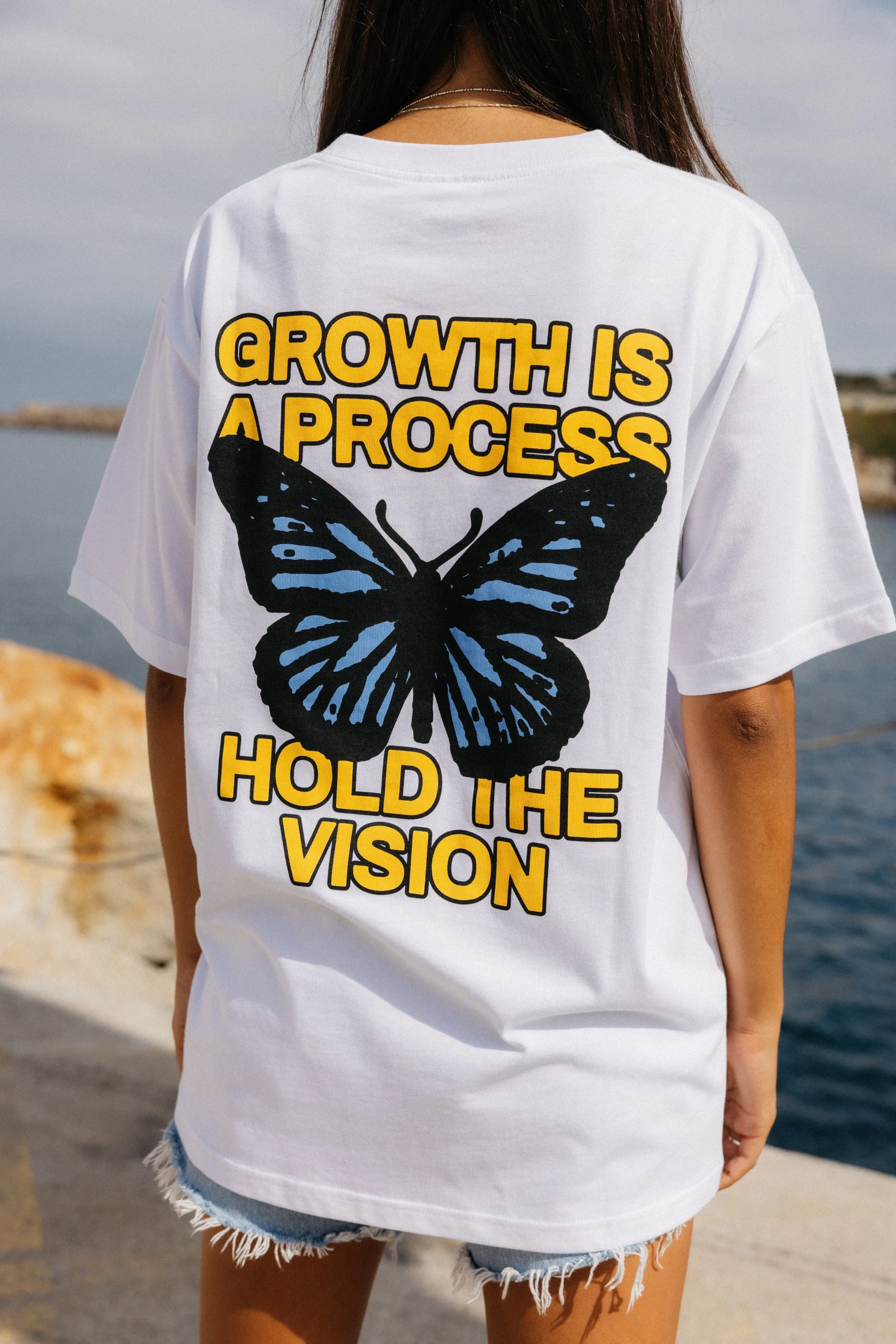 Butterfly T-Shirt White