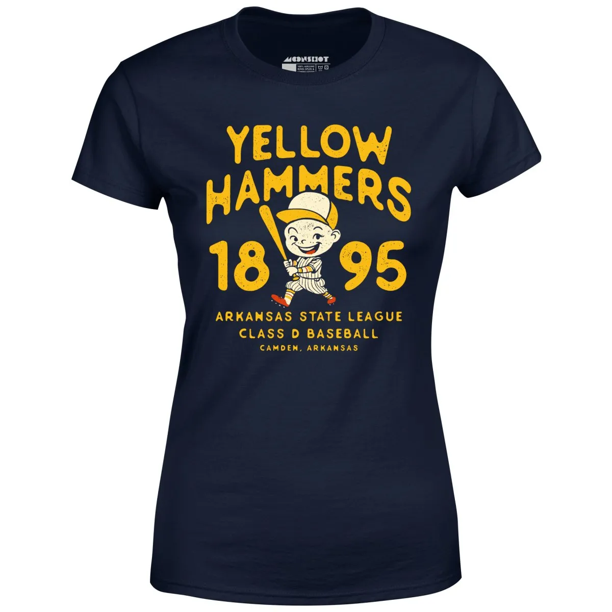 Camden Yellow Hammers - Arkansas - Vintage Defunct Baseball Teams - Women's T-Shirt