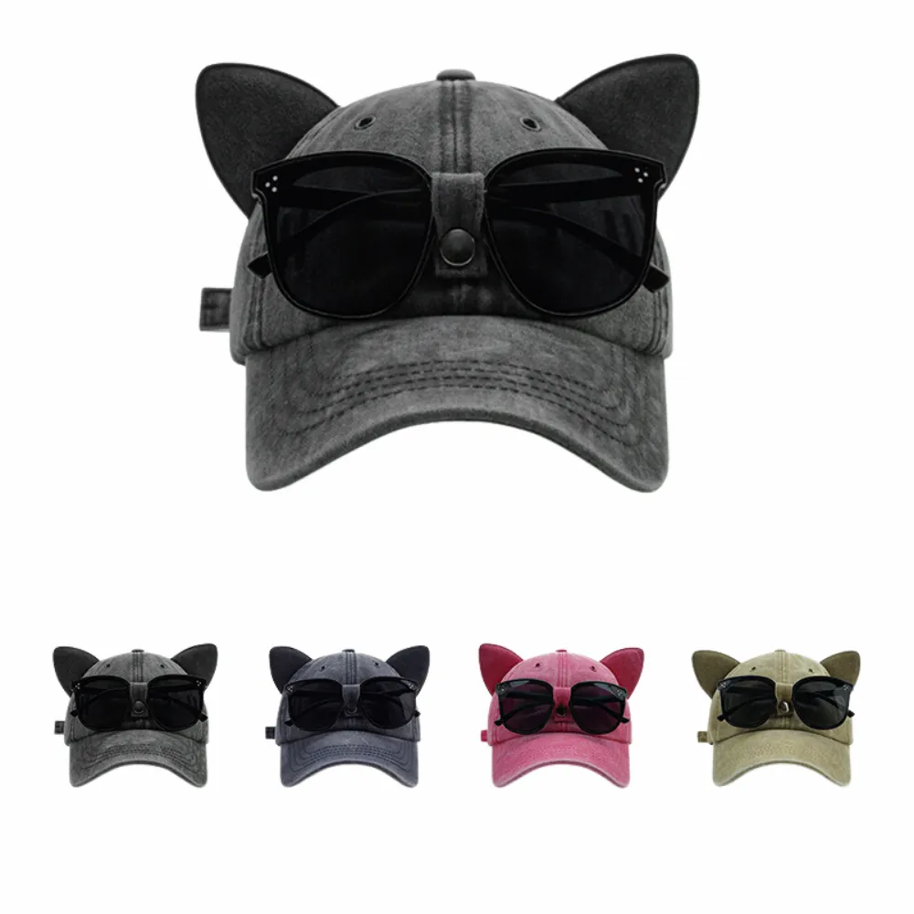 Cat Ears Glasses Hat