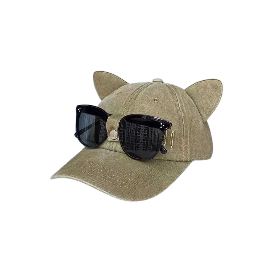Cat Ears Glasses Hat