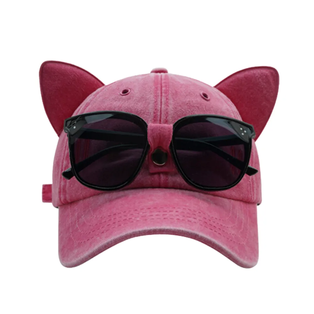 Cat Ears Glasses Hat