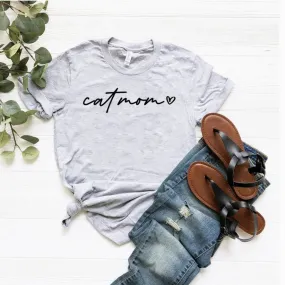 Cat Mom T-Shirt