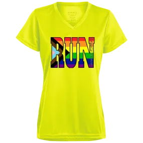 CLOSEOUT - 1790 Ladies’ Moisture-Wicking V-Neck Tee