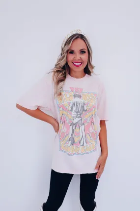 Cowboy Club Wild West Graphic Tee - Pink