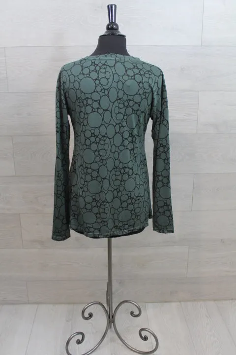 Cut Loose Ring Jacquard - L/S Swing Top FINAL SALE ITEM