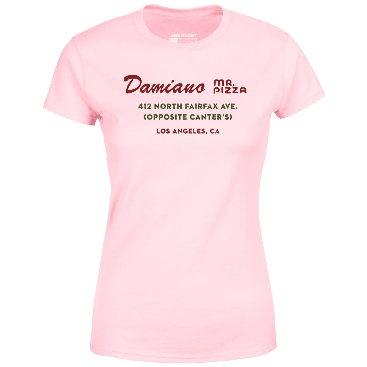 Damiano Mr. Pizza - Los Angeles, CA - Vintage Restaurant - Women's T-Shirt