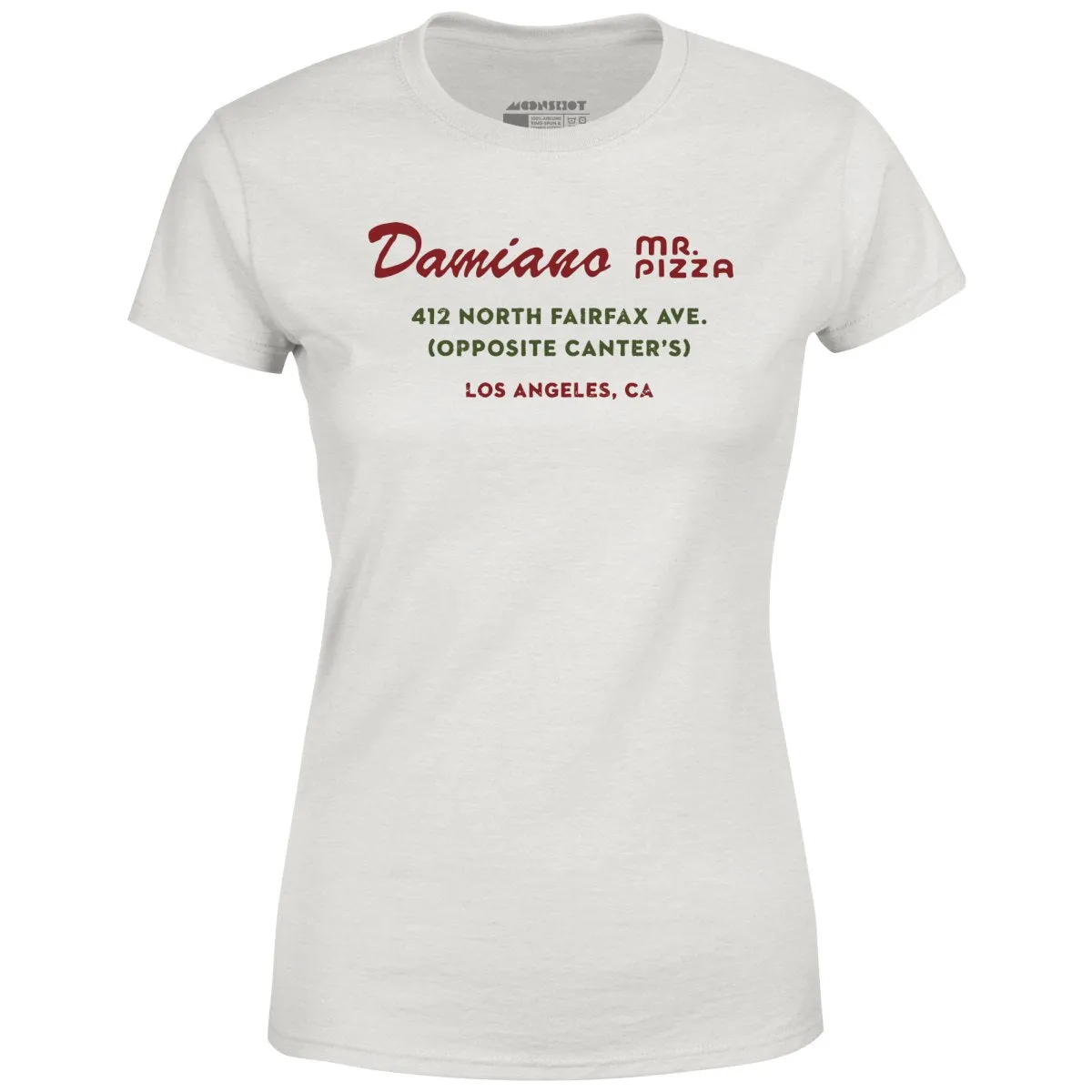 Damiano Mr. Pizza - Los Angeles, CA - Vintage Restaurant - Women's T-Shirt