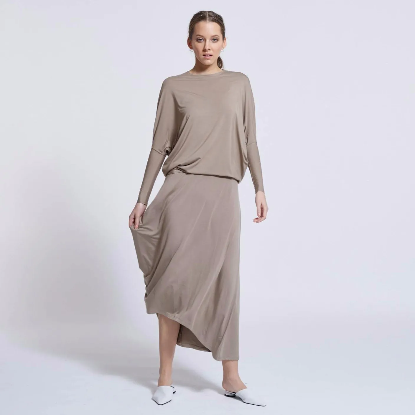 Dolman Tee | Taupe