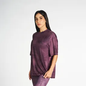 Drop Shoulder Tee - Chocolate