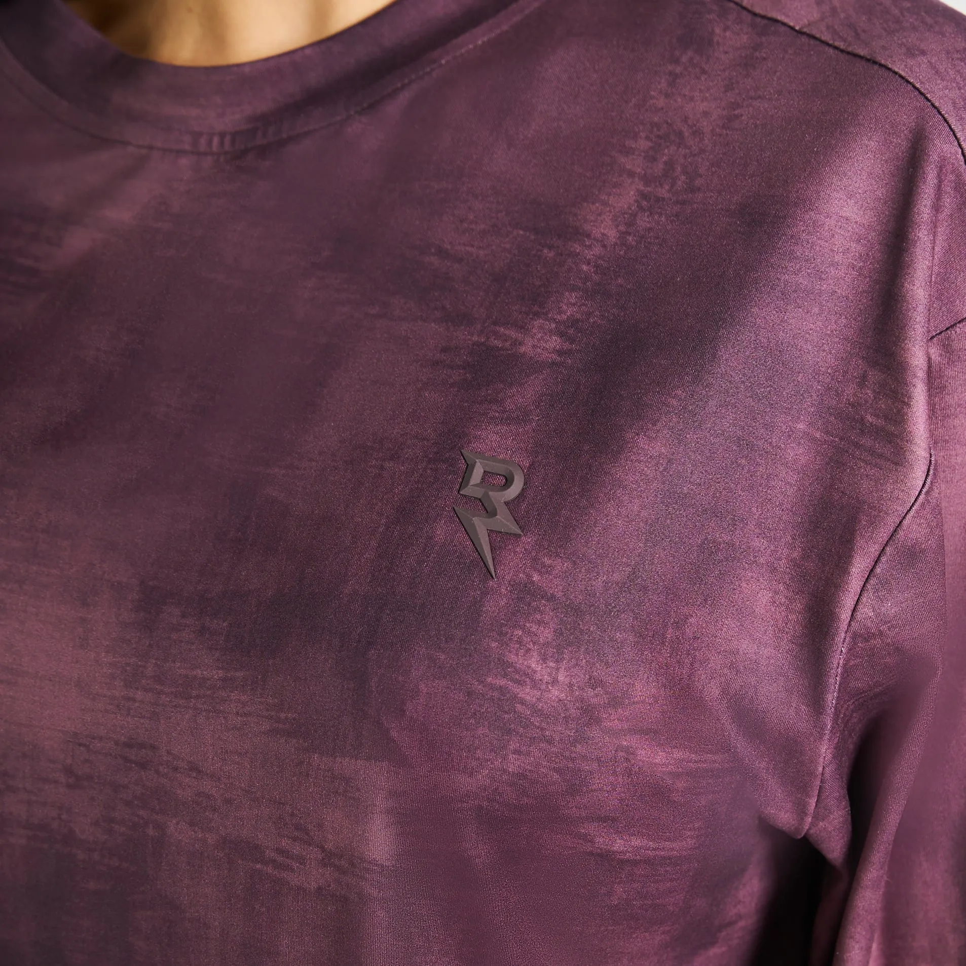 Drop Shoulder Tee - Chocolate