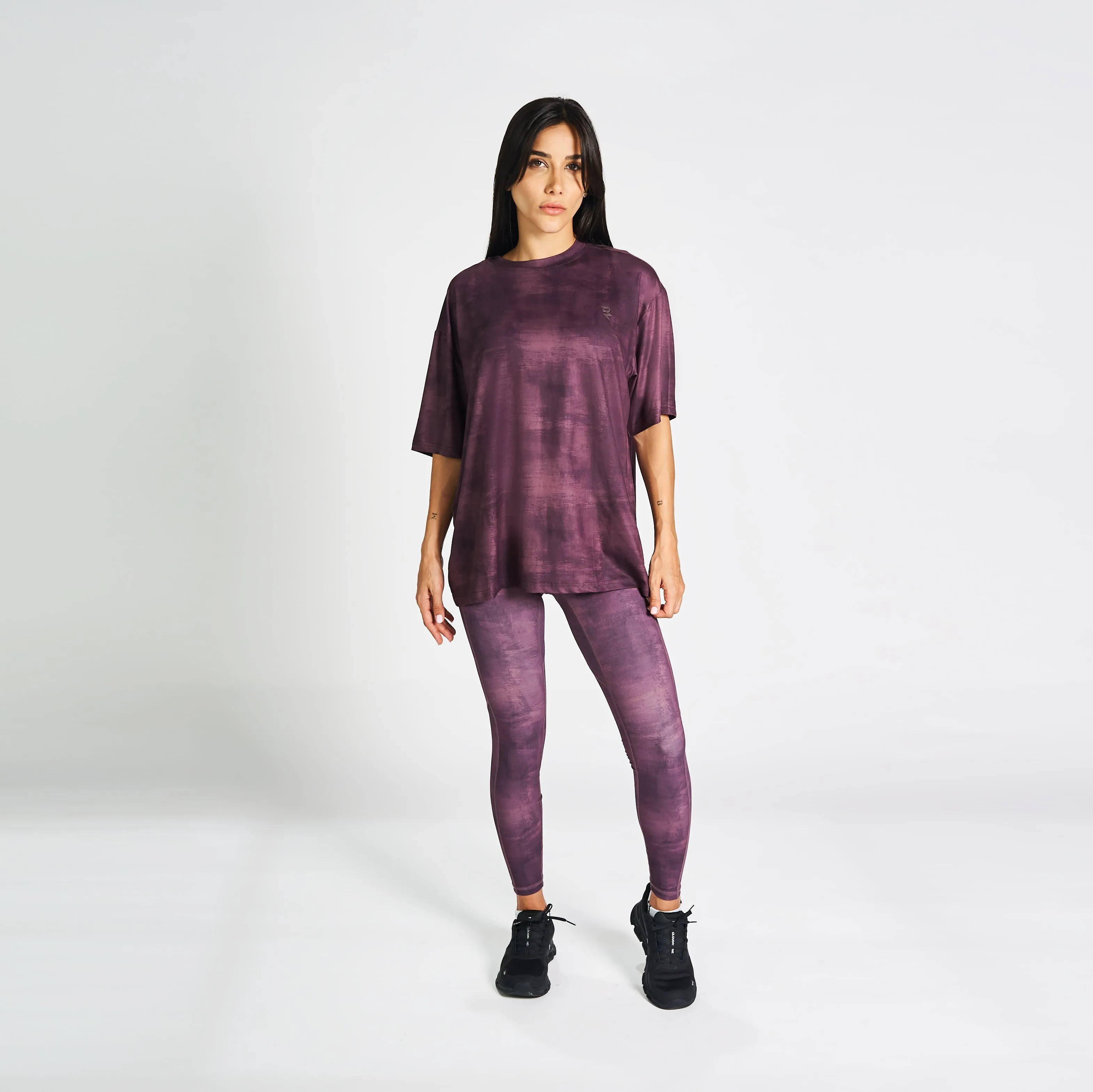 Drop Shoulder Tee - Chocolate