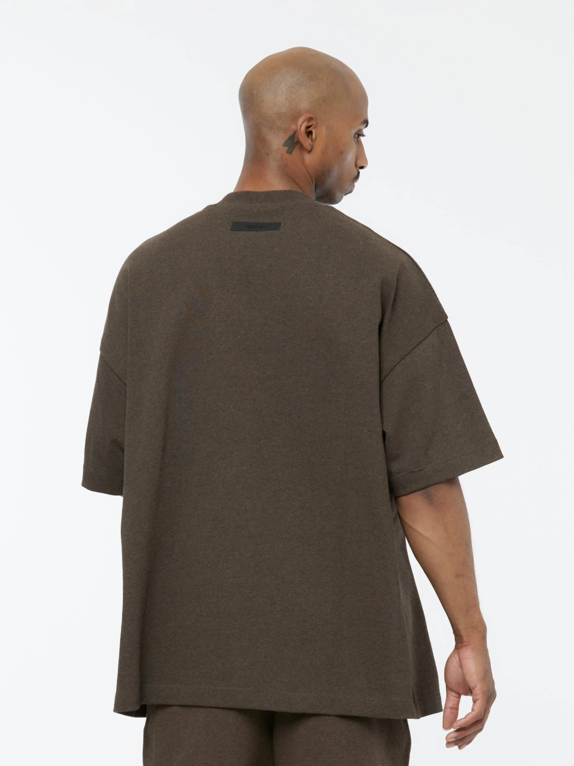 Essentials Heavy S/S Tee SU24 (Heather Wood)