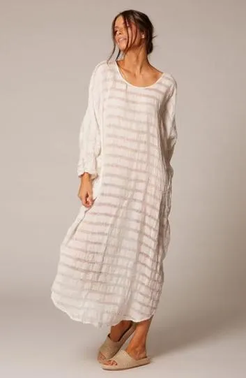 Estilo Emporio Neve Dress - Natural White