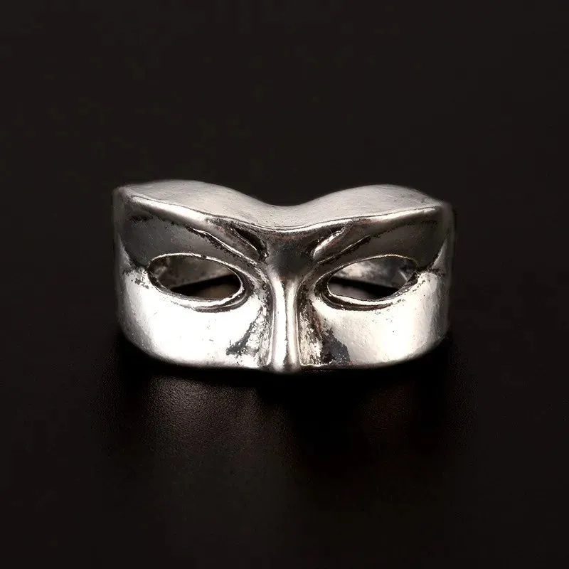 European And American Fashion, Personalized And Versatile, Domineering Flame Dragon Pattern Open Ring, Male Trend Hip-Hop Single