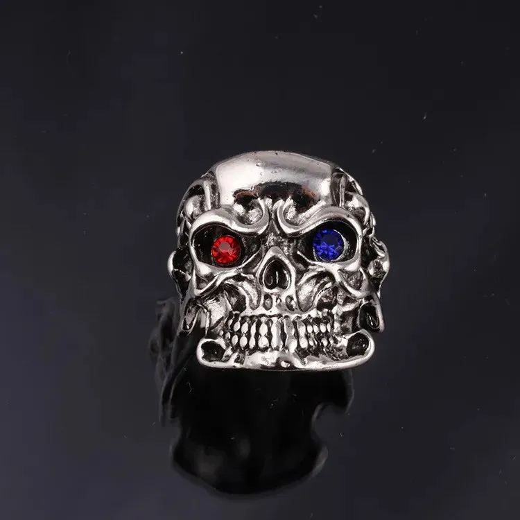 European And American Fashion, Personalized And Versatile, Domineering Flame Dragon Pattern Open Ring, Male Trend Hip-Hop Single