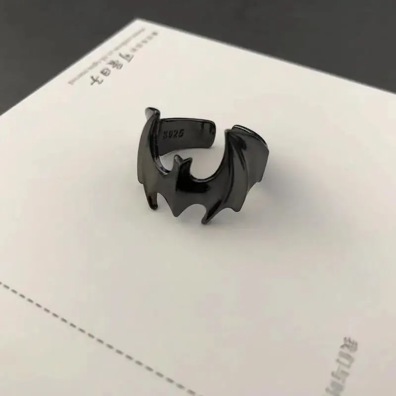 European And American Fashion, Personalized And Versatile, Domineering Flame Dragon Pattern Open Ring, Male Trend Hip-Hop Single