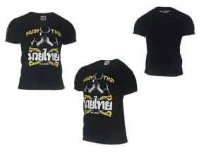 FLUORY TF08 Combat Training T-Shirt Junior XXXS-M Black