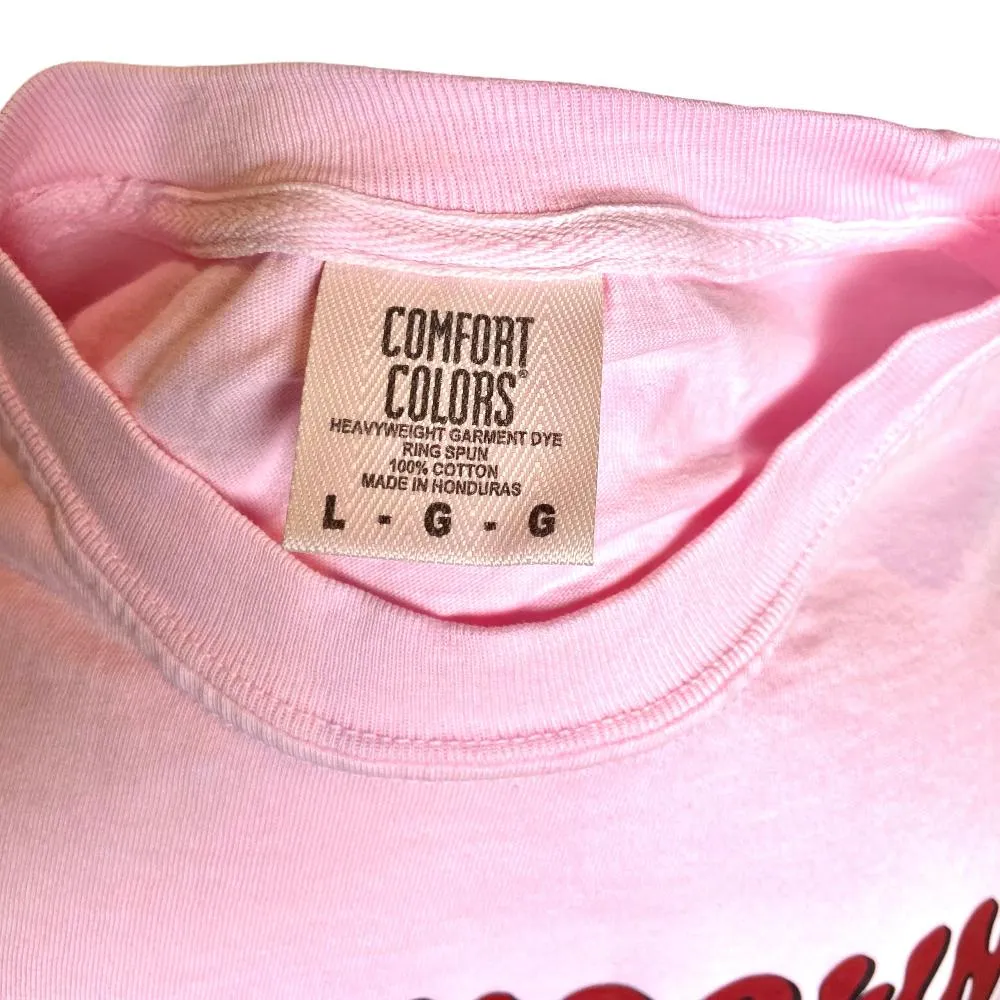 Football Touchdown Season Pink Tee