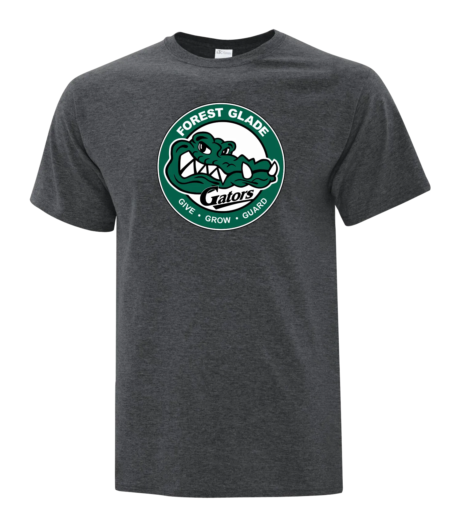 Forest Glade Youth Cotton T-Shirt with Printed Logo
