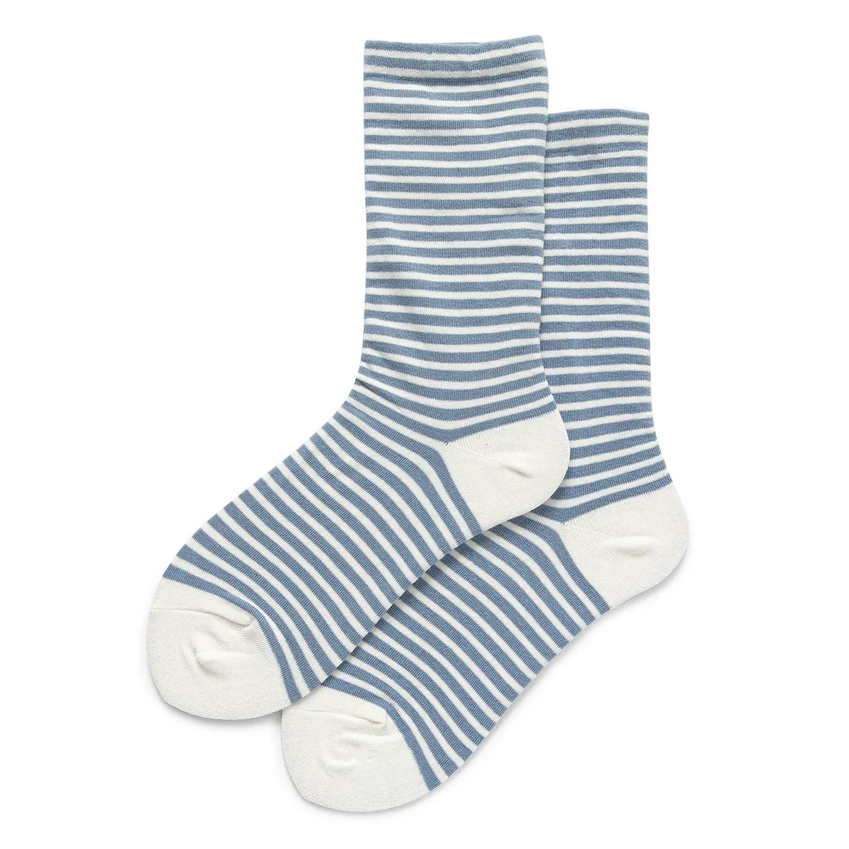 French Retro Striped Cotton College Socks