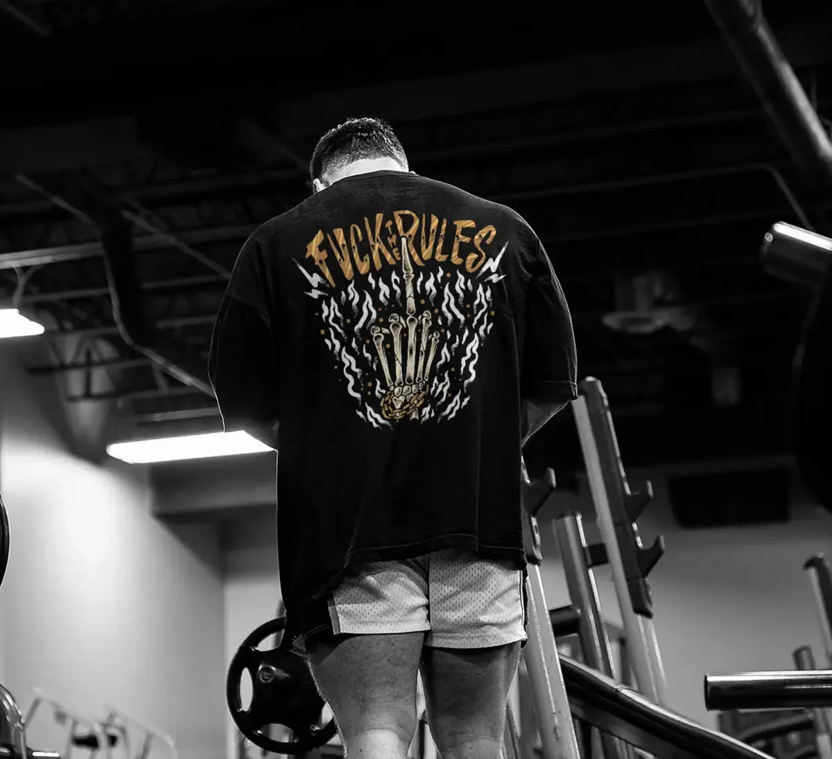 Fuck rules  Print Men's T-shirt