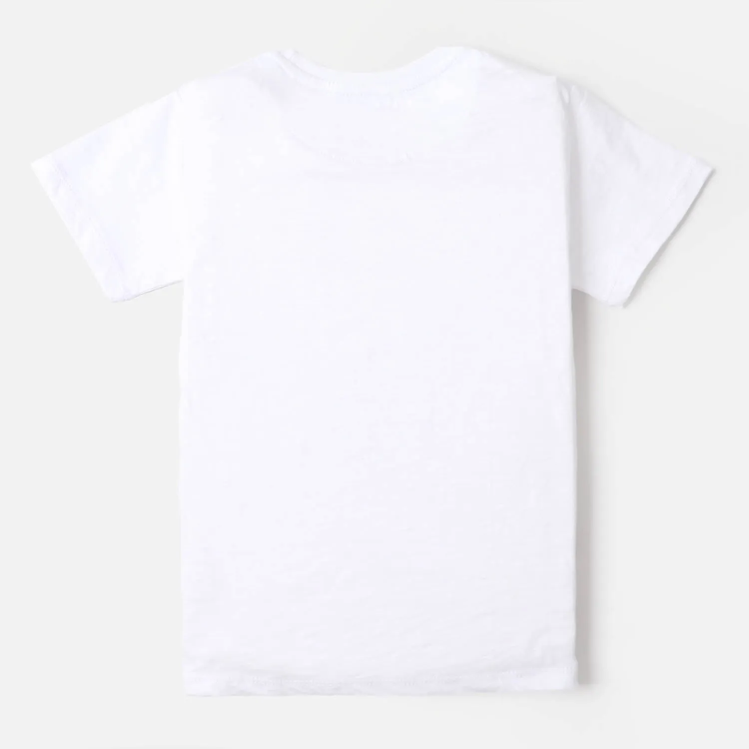 Girls Cotton T-Shirt Paradise - White
