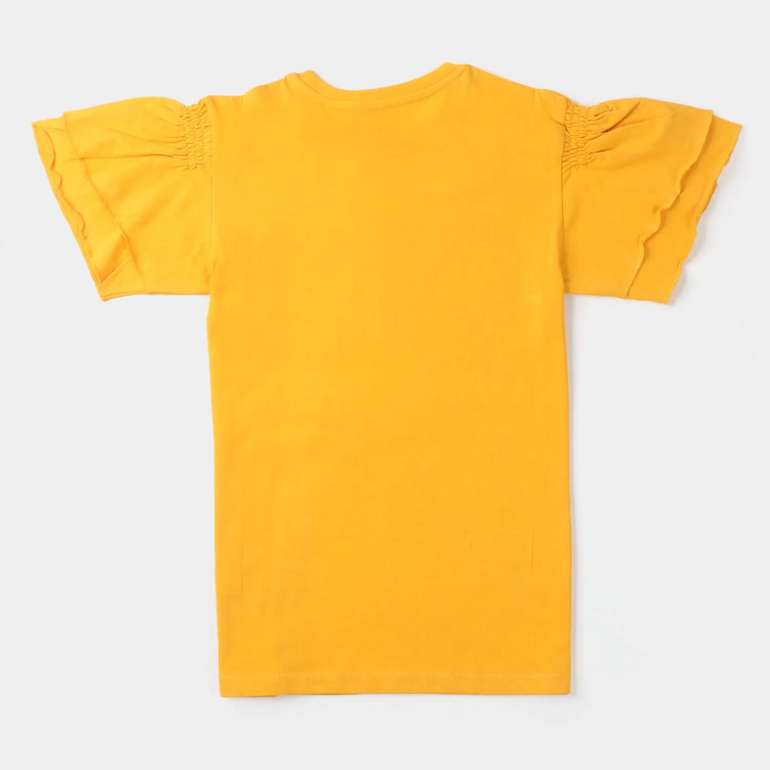 Girls T-Shirt H/S No Photos  - Citrus
