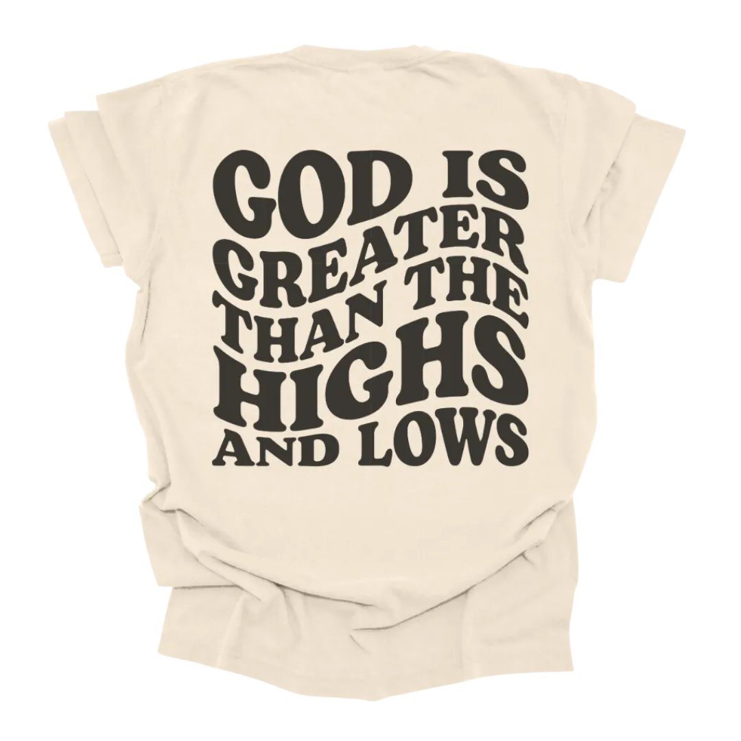 God is Greater Tee - Ivory