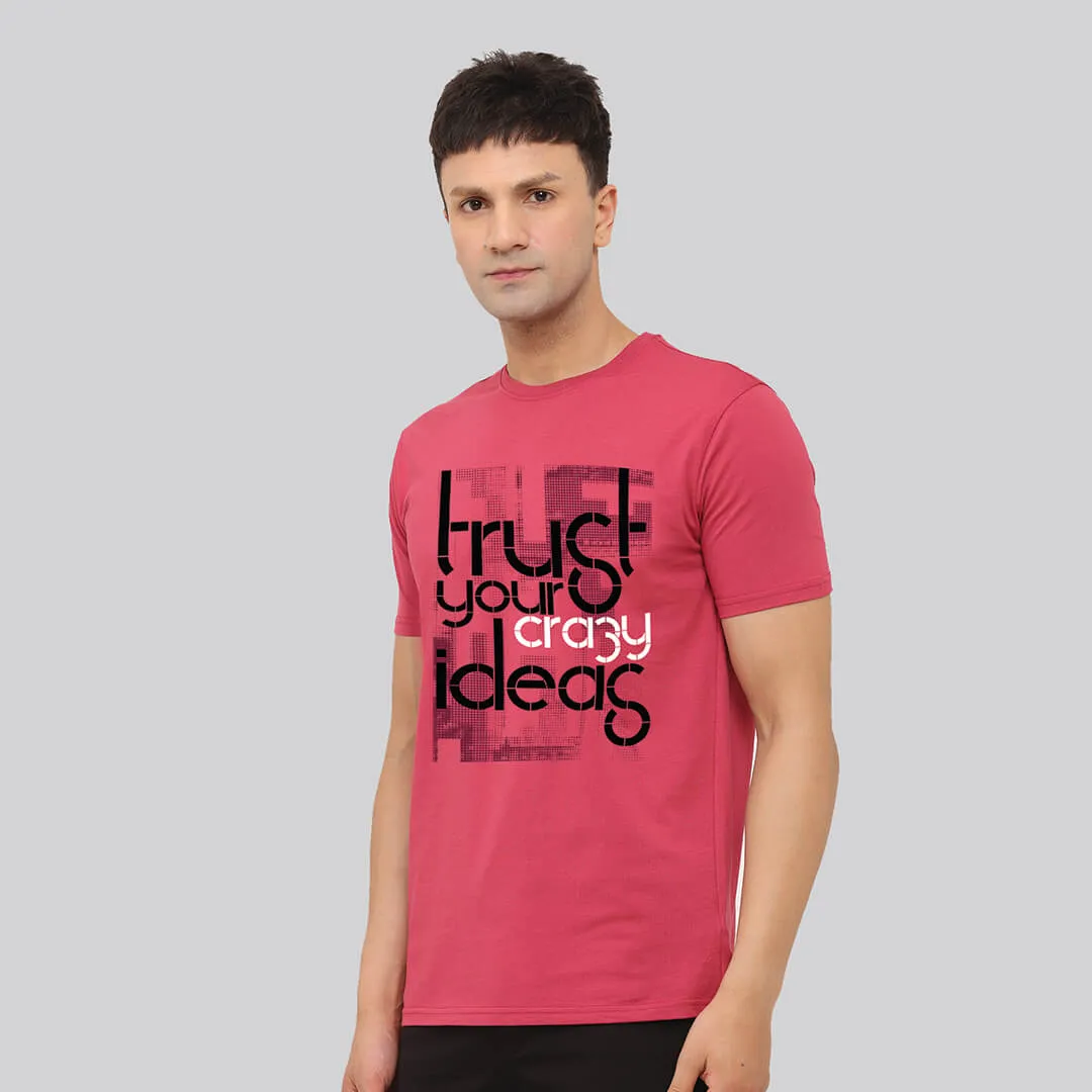 Graphic Printed T-shirt - Chicago Red