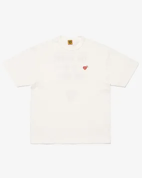 Heart Badge T-Shirt White