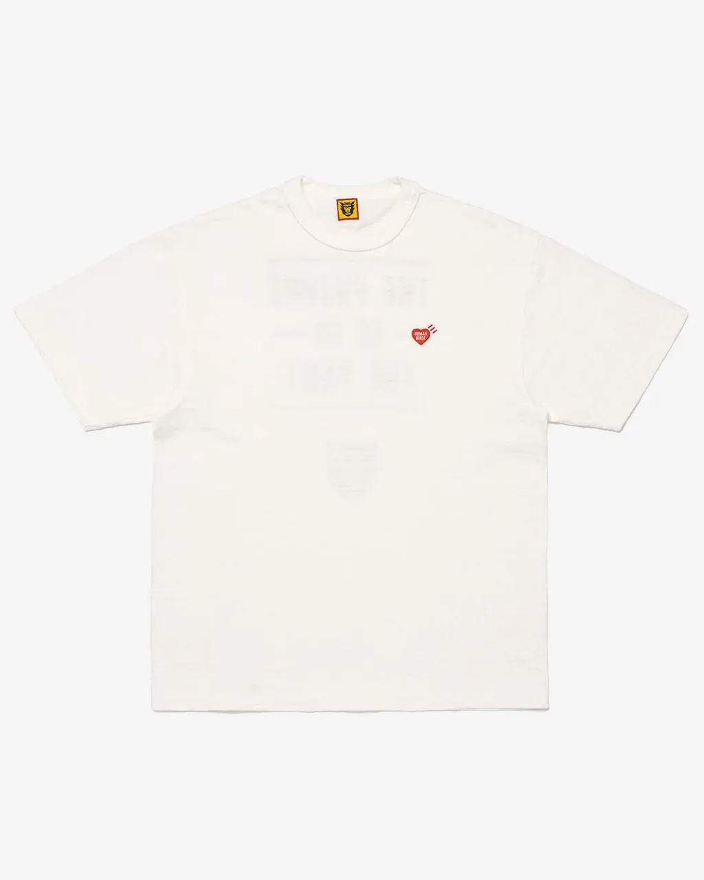Heart Badge T-Shirt White