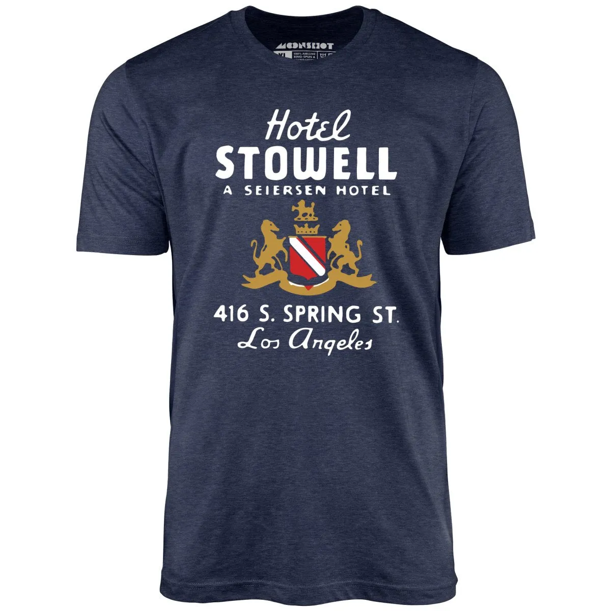 Hotel Stowell - Los Angeles, CA - Vintage Hotel - Unisex T-Shirt