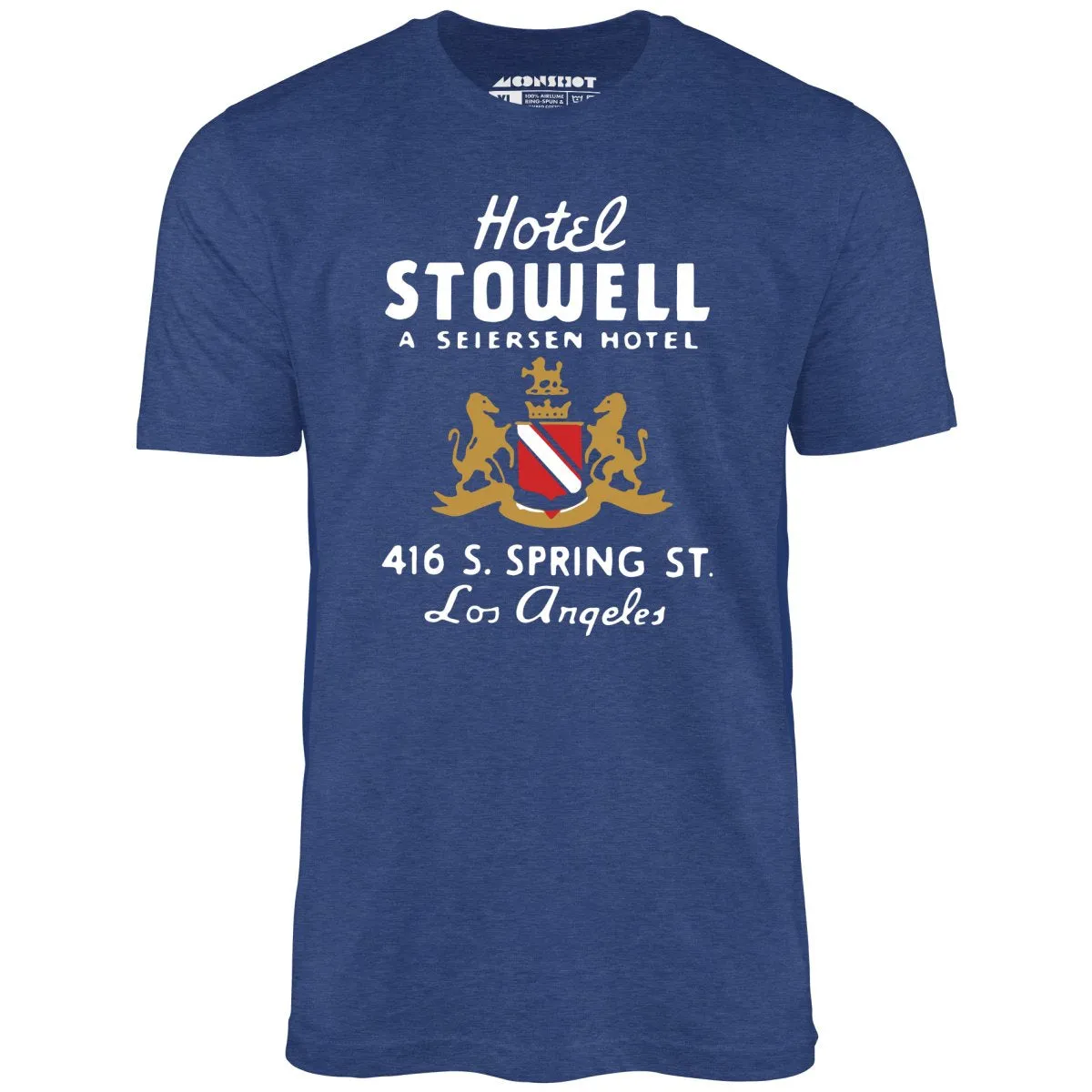 Hotel Stowell - Los Angeles, CA - Vintage Hotel - Unisex T-Shirt