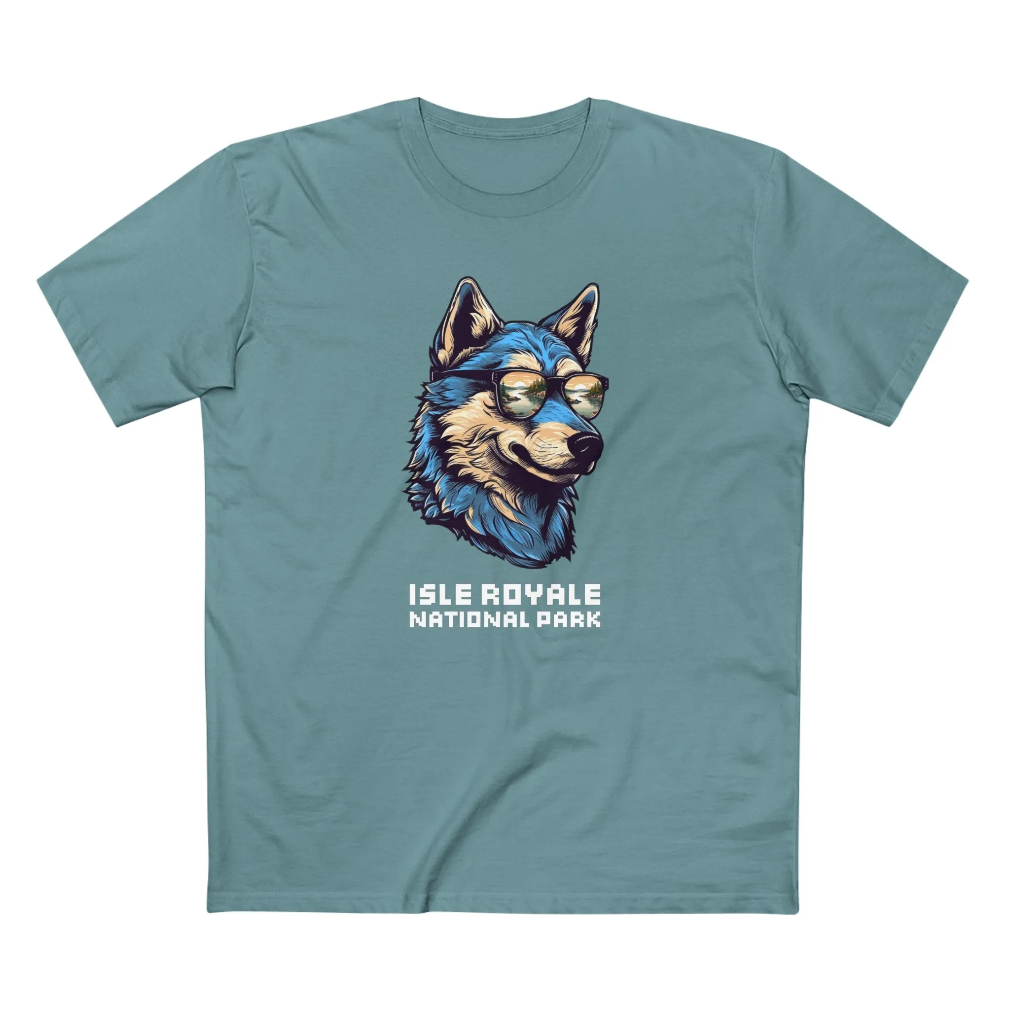 Isle Royale National Park T-Shirt - Smooth Wolf