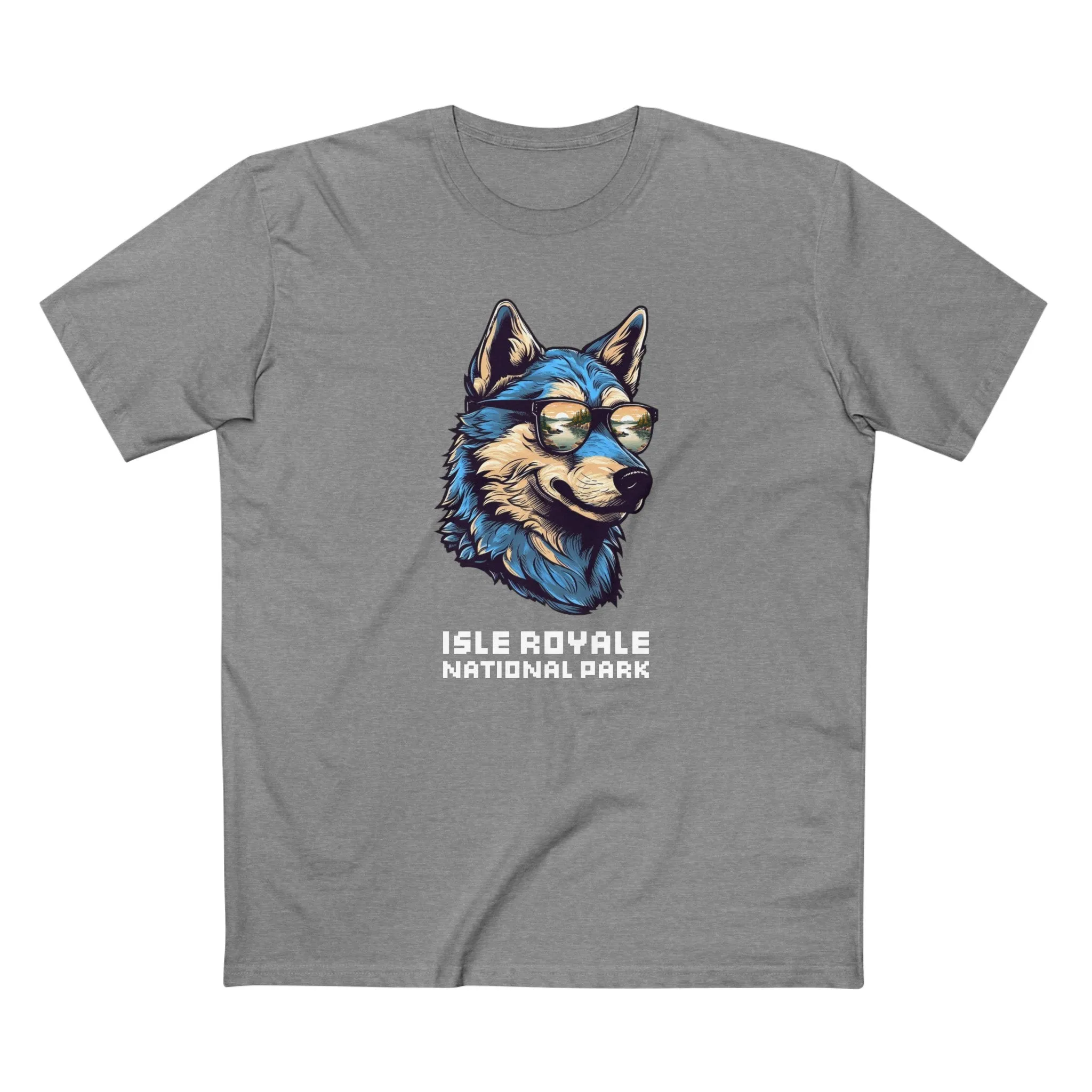 Isle Royale National Park T-Shirt - Smooth Wolf