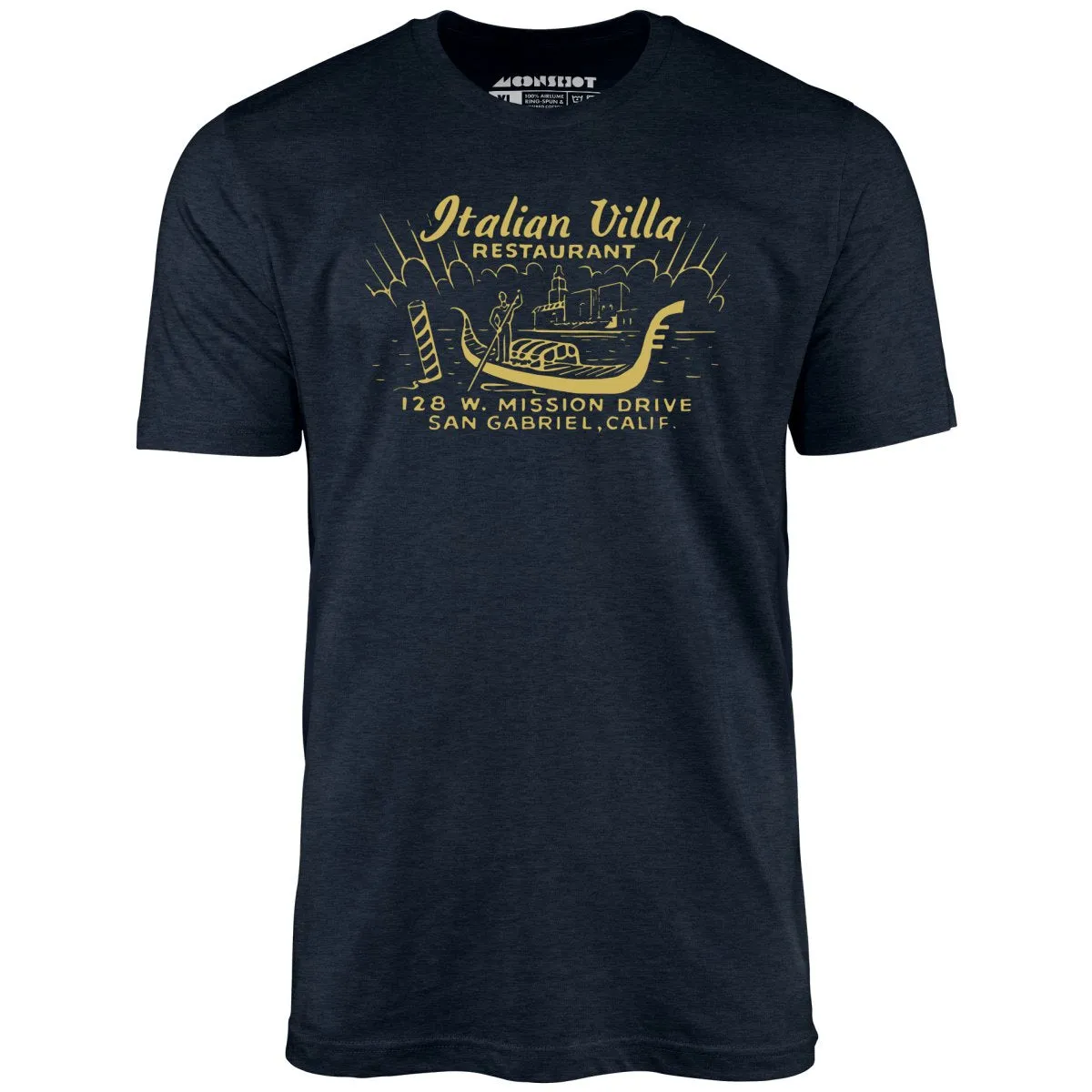 Italian Villa - San Gabriel, CA - Vintage Restaurant - Unisex T-Shirt