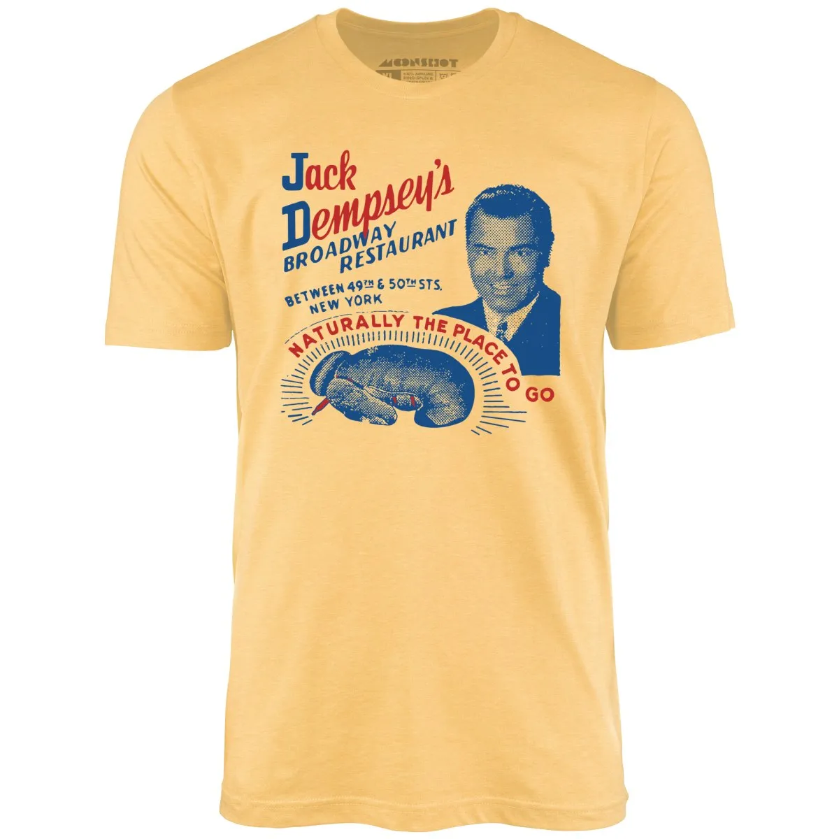 Jack Dempsey's v1 - Manhattan, NY - Vintage Restaurant - Unisex T-Shirt